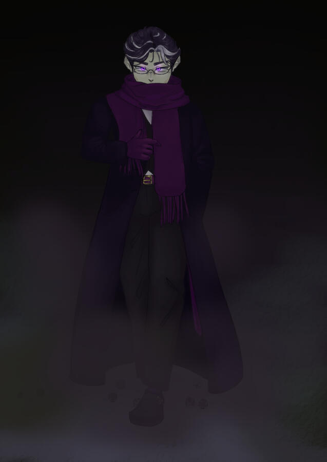 full body w/ background - Pathfinder OC